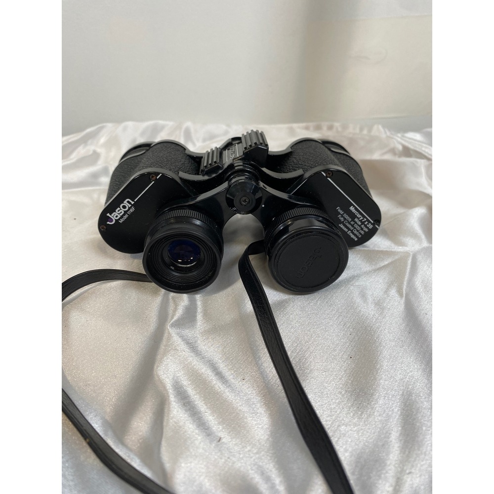 Jason Binoculars mercury 7x35 Model- 1116F Wide Angle Fast Focus coated optics‎